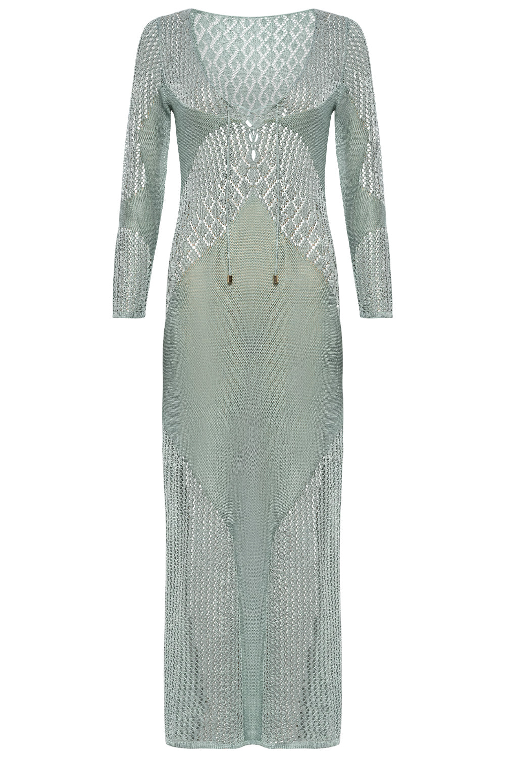 Cancun Crochet Mint Dress – VETCHY
