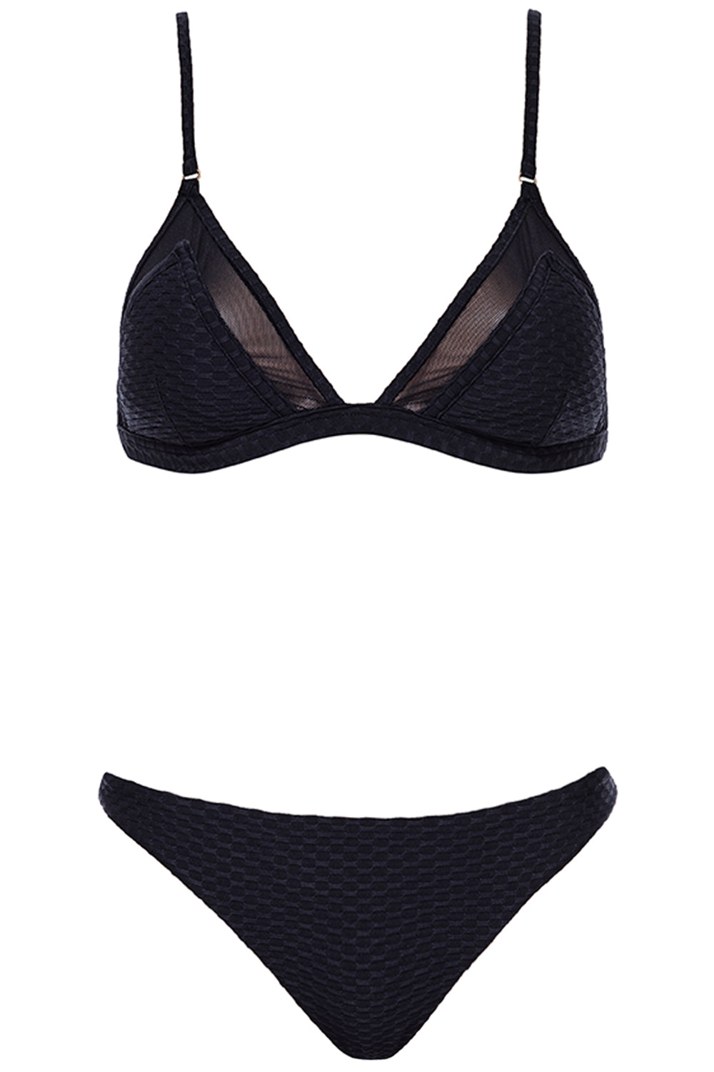 Triangle Bikini Black Set – VETCHY