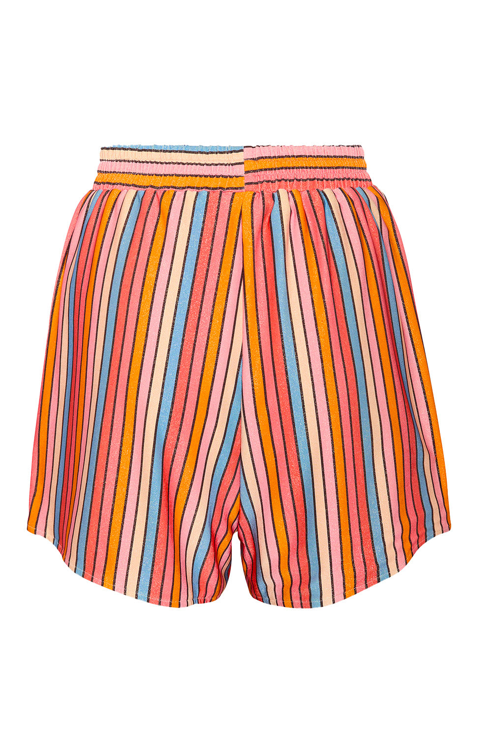 Back view of the Raya Stripes Short on a white background