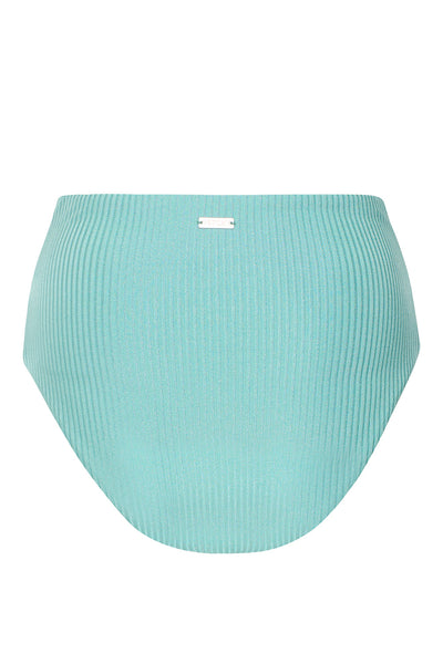 Laguna Bikini Seafoam Ribbed Set