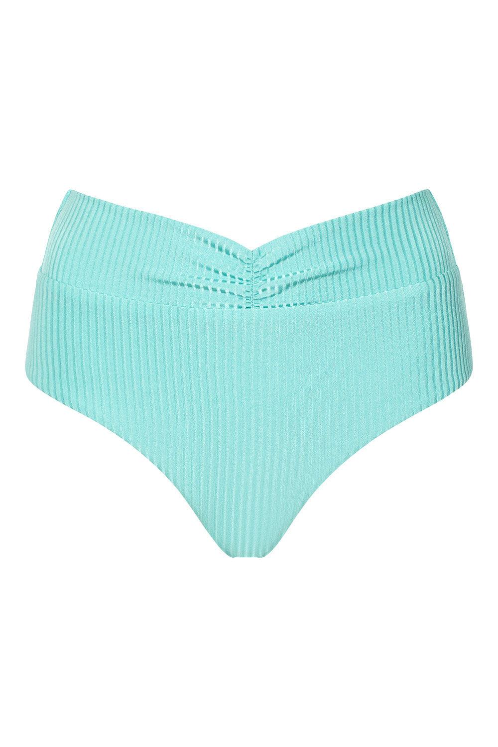 Laguna Bikini Seafoam Ribbed Set