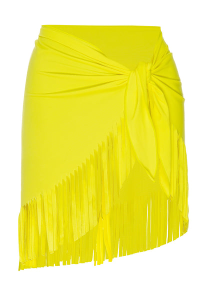 Yellow Ribbed Sarong