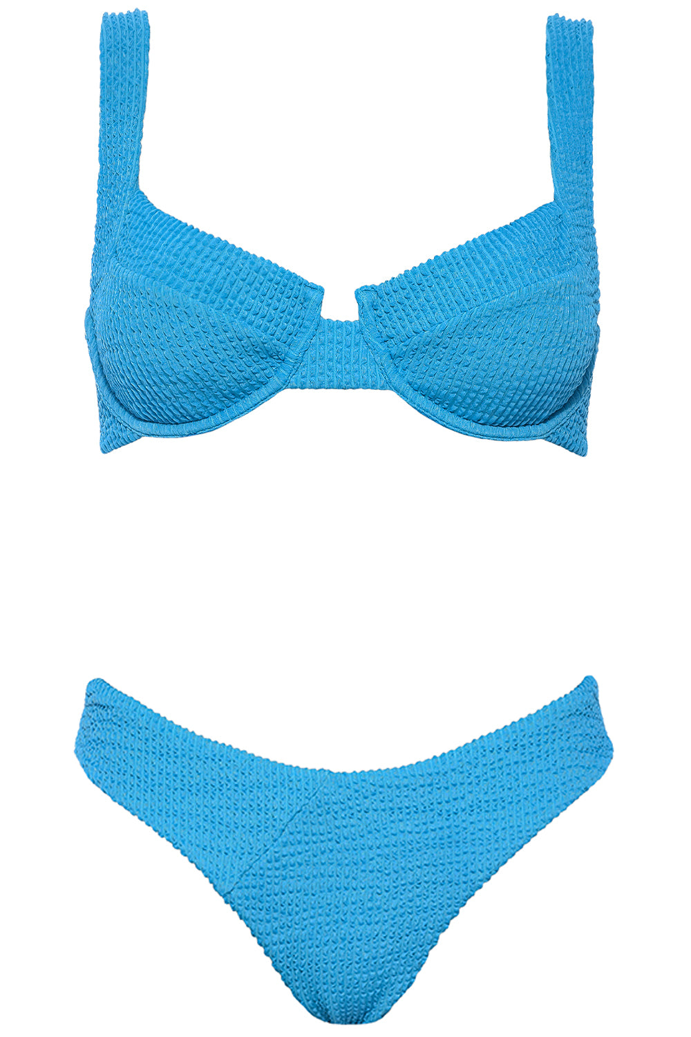 Laguna Bikini Crinkle Blue Set