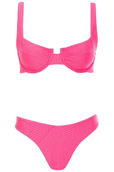 Laguna Bikini Hot Pink Set LDD+