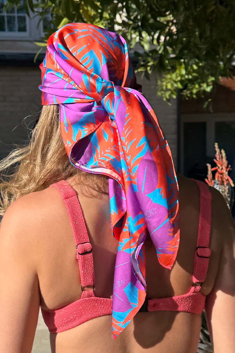 ✨NEW Colorful Tropical Scarf Tropical Scarf – VETCHY main image 2