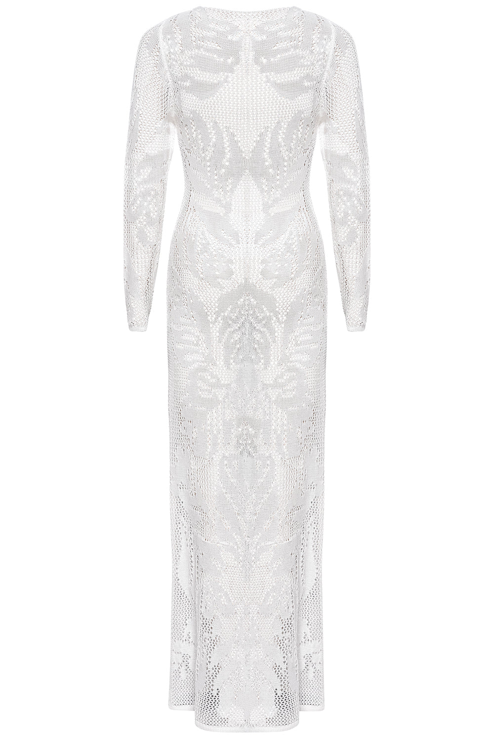 Cancun Crochet White Dress