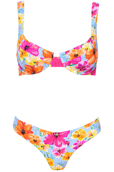 Laguna Bikini Hibiscus Set